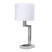 Single Table Lamp with Outlets