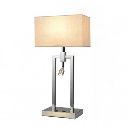 Stainless Steel Luxury Table Lamp for Seaside Hotel