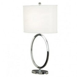 American Nightstand Chrome Table Lamp for Hotel