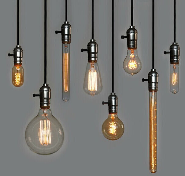 Vintage Edison light bulbs