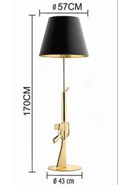 FLOS Gun Pistol Lamp