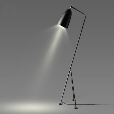 black floor standing lamps