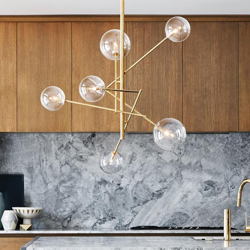 Bubbles Glass Bolle Chandelier